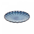 Prato para Sobremesa de Cerâmica Scallop Azul 21cm - Wolff
