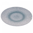 Prato Raso Azahara 25cm Azul Porcelana - Wolff