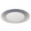 Prato Raso Mediterrâneo 25cm Azul Cerâmica - Wolff
