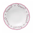 Prato Fundo Florescer 22cm Rosa Cerâmica - Wolff