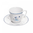 Xícara Café Florescer 90ml Azul Cerâmica - Wolff