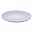 Prato Raso Scallop 27cm Creme Cerâmica Wolff
