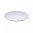 Prato para Sobremesa Scallop 21cm Creme Cerâmica - Wolff