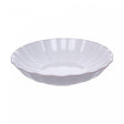 Prato Fundo Scallop 23cm Creme Cerâmica - Wolff