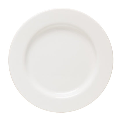 Prato Sobremesa Glacier Ø22cm Branco Cerâmica - Rojemac Profissional