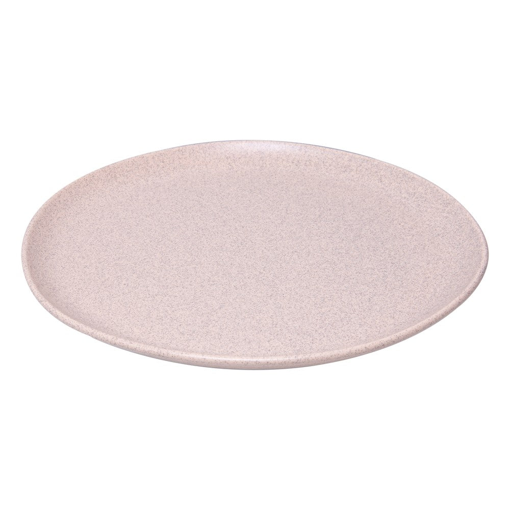 Prato Raso Kobe Ø28cm Creme Cerâmica - Rojemac Profissional