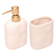 Conjunto 2 Peças para Banheiro Mantra  Nude  Cerâmica - Wolff