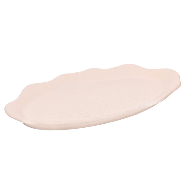 Bandeja Organizadora para Banheiro Mantra 26cm x  11,5cm x 2,5cm Nude Cerâmica - Wolff