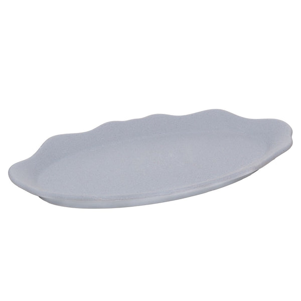 Bandeja Organizadora para Banheiro Mantra 26cm x 11,5cm x 2,5cm Azul Cerâmica - Wolff
