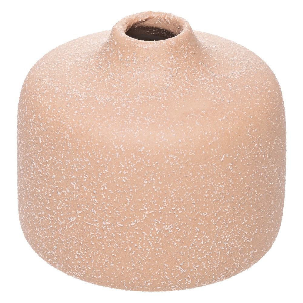 Vaso Hera Gardem 9,5cm x 8,5cm Nude Cerâmica - Wolff