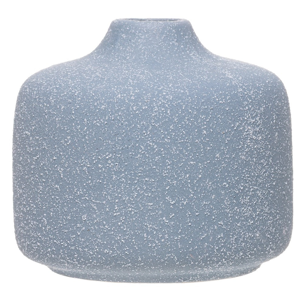 Vaso Hera Gardem 9,5cm x 8,5cm Azul Cerâmica - Wolff
