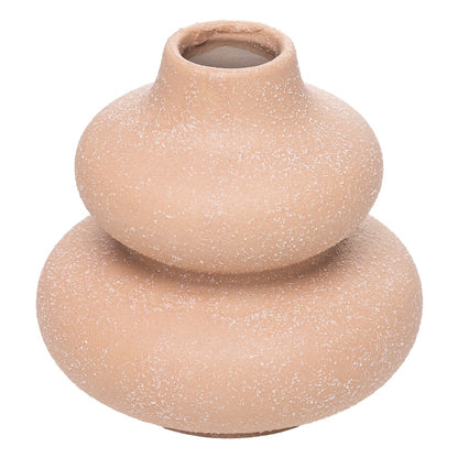 Vaso Hera Palace 10,5cm x 10,5cm Nude Cerâmica - Wolff