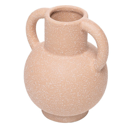 Vaso Hera Templo 9,5cm x 8,5cm x 11,5cm Nude Cerâmica - Wolff