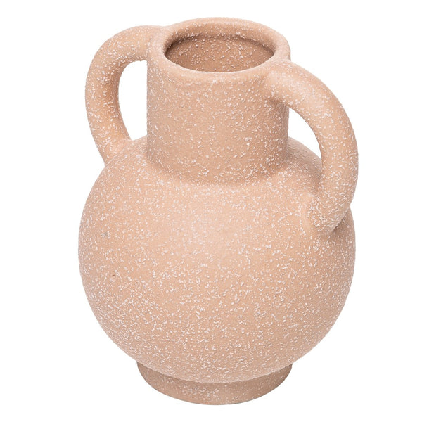 Vaso Hera Templo 9,5cm x 8,5cm x 11,5cm Nude Cerâmica - Wolff