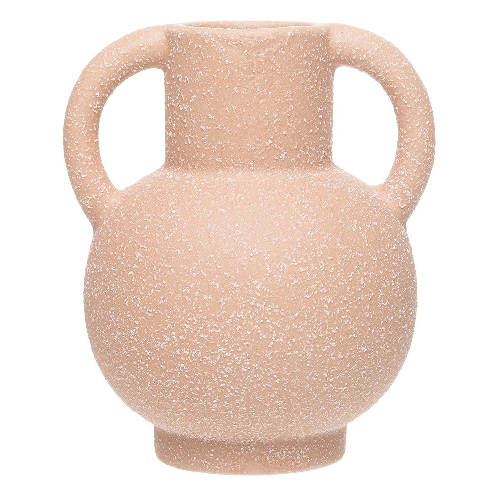 Vaso Hera Templo 9,5cm x 8,5cm x 11,5cm Nude Cerâmica - Wolff