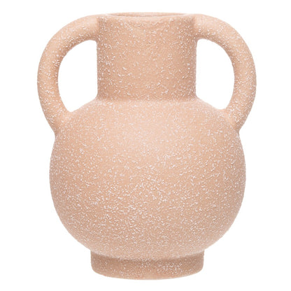 Vaso Hera Templo 9,5cm x 8,5cm x 11,5cm Nude Cerâmica - Wolff