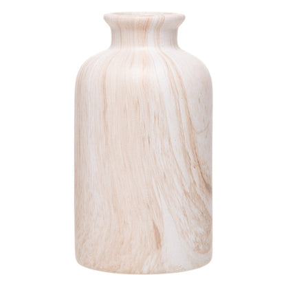 Vaso Delfos 7cm x 12cm Bege Cerâmica - Wolff