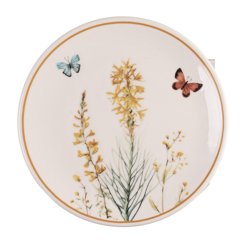 Prato para Sobremesa Herbelle 19cm Branco Cerâmica - Wolff