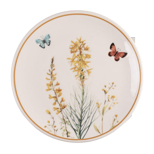 Prato para Sobremesa Herbelle 19cm Branco Cerâmica - Wolff