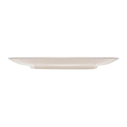 Prato Raso Herbelle 26cm Branco Cerâmica - Wolff
