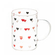 Caneca de Vidro Borossilicato Resistente ao Calor Love 200ml - Lyor