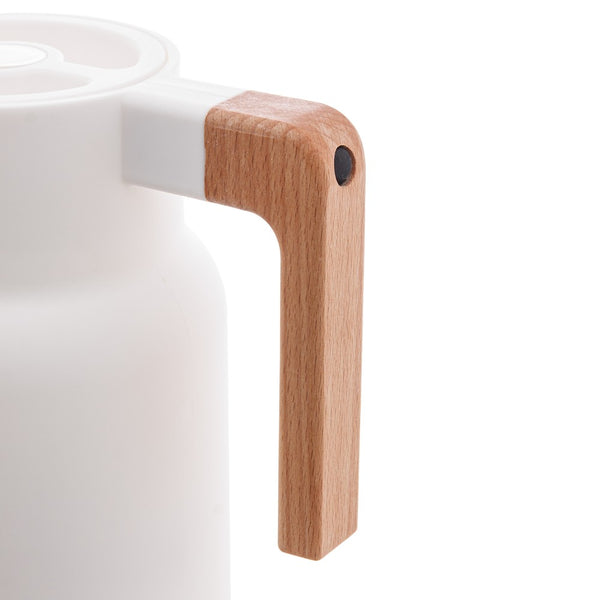 Garrafa Térmica de Plástico Organic Branca 1L - Lyor