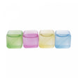 Conjunto 12 Cubos de Gelo Reutilizável de Plástico Colorido 2,5cm - Lyor