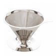Filtro para Café de Aço Inox Nº102 14,5cm x 9cm - Lyor