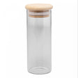 Porta Mantimento de Vidro Borossilicato com Tampa de Bambu 160ml - Wolff