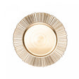 Sousplat de Plástico Solar Dourado 33cm - Wolff