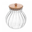 Porta Mantimentos de Vidro com Tampa de Bambu Classic 700ml - Wolff