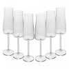Jogo 6 Taças de Champagne Alex Optic 210ml Cristal Ecológico Bohemia - Wolff