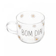 Caneca de Vidro Borossilicato  Bom Dia 120ml - Wolff