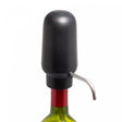 Aerador Elétrico Para Vinho Automático e Aço Inox Preto 6cm x 12cm x 11,5cm - Wolff