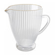 Jarra de Vidro com Fio de Ouro Lines 1,3L - Wolff