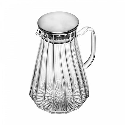 Jarra de Vidro Borossilicato com Tampa de Metal Classic 1,7L - Wolff