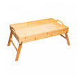 Bandeja de Bambu Dobrável com Fundo em Treliça 50cm x 30cm x 21cm - Wolff