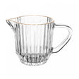 Leiteira de Cristal com Fio de Ouro Império 220ml - Wolff