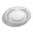 Conjunto 4 Pratos para Sobremesa de Cristal Império 20cm - Wolff