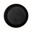 Prato de Sobremesa de Melamina Class Preto 21,5cm - Wolff