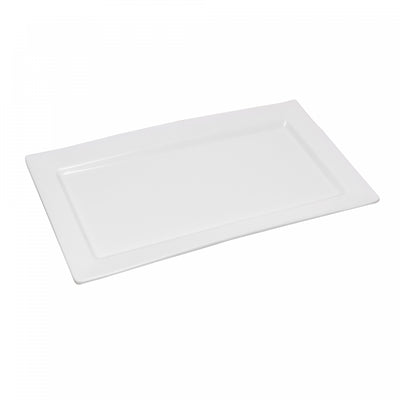 Travessa de Melamina Retangular Branca 41,5cm x 25,5cm - Wolff