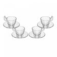 Conjunto 4 Xícaras Chá Bird 180ml Cristal Ecológico - Wolff