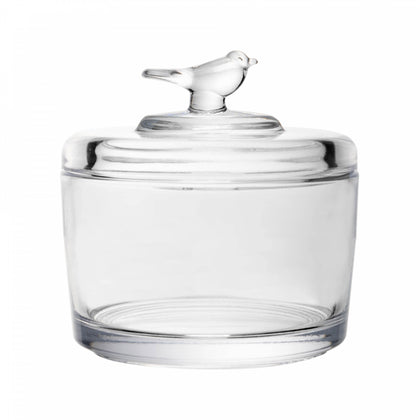 Pote de Cristal Ecológico com Tampa Bird - Wolff