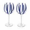 Conjunto 2 Taças de Vinho Azura 450ml Azul Vidro - Wolff