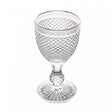 Taça Água Bico de Jaca Fio de Ouro 300ml Vidro – Wolff