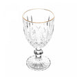 Taça Água Greek Fio de Ouro 320ml Vidro – Wolff