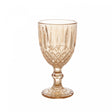 Taça Água Greek 320ml Âmbar Metalizado Vidro – Wolff