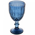 Taça Água Greek 320ml Azul Vidro – Wolff