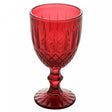 Taça Água Greek 320ml Vermelha Vidro – Wolff