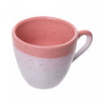 Caneca Ombré 85ml Rosa Cerâmica - Wolff